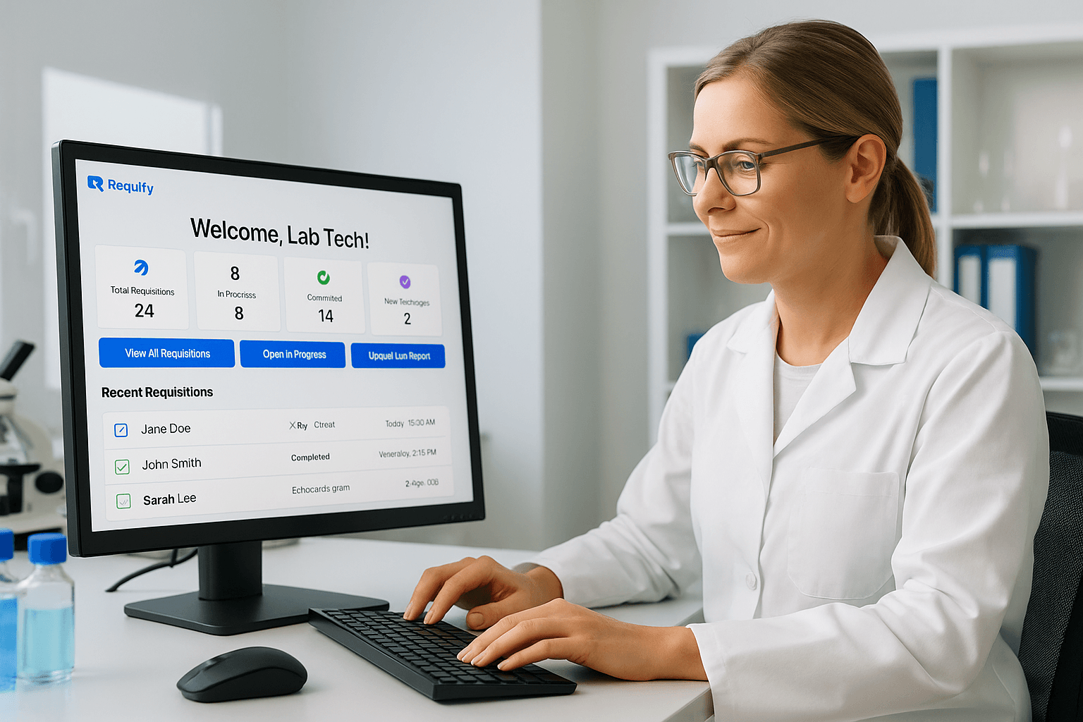 Requify Lab Dashboard Preview